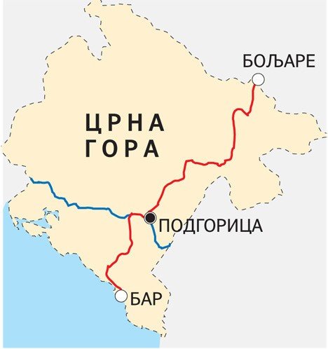 boljare crna gora mapa New and first Highway in Montenegro | | Crna Gora boljare crna gora mapa