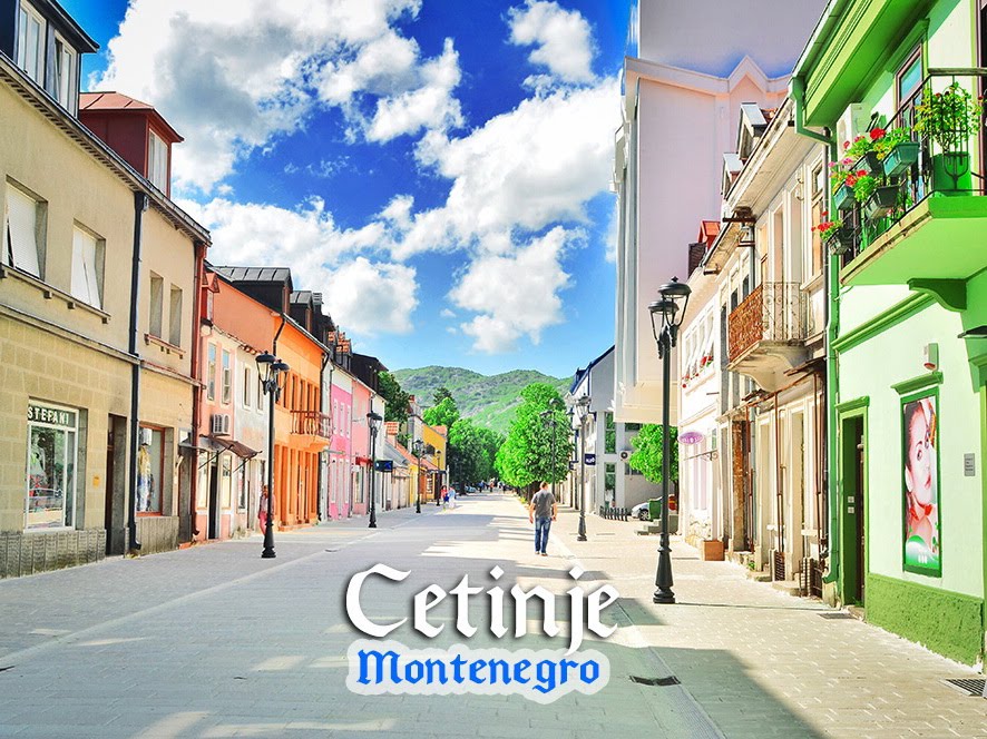 cetinje montenegro the center street