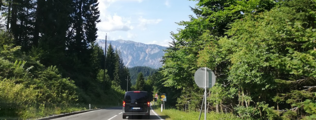 Brodoviti put prema Austriji iz Slovenije