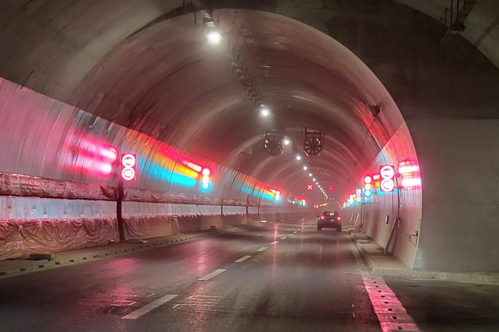 Tunel na autoputu u crnoj gori vjeternik