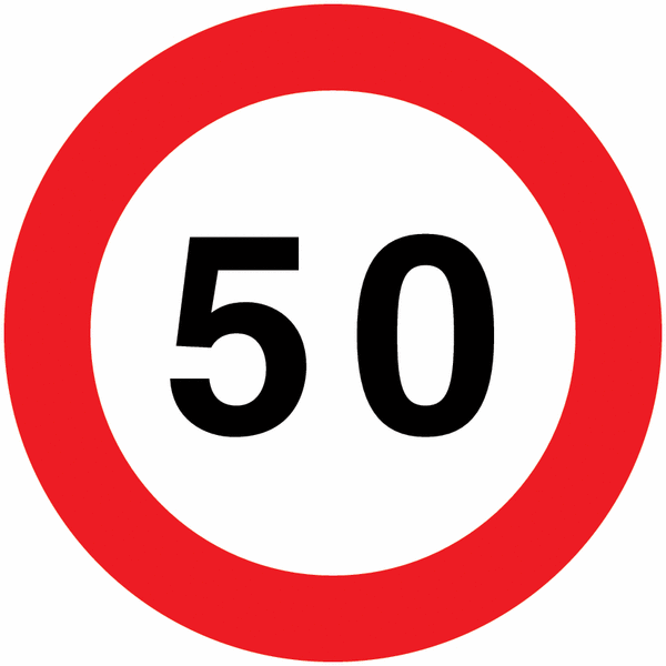 50km/h minimalna brzina kretanja na autoputu
