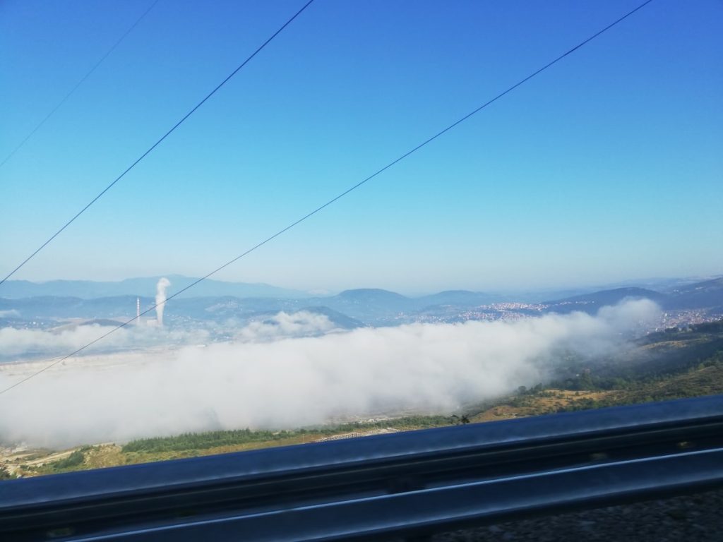 pljevlja termo elektrana i magla