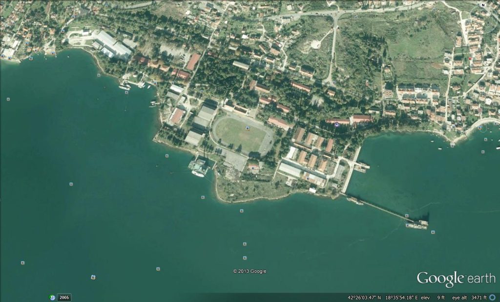 vojni kompleks Kumbor. Kako je nekada izgledao PortoNovi