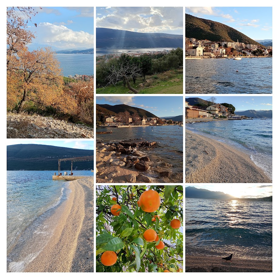 djenovici winter by the sea monetengro hiking escape holidays